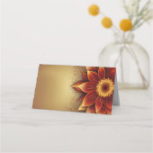 Carte De Placement Fleur éternelle : Une célébration intemporelle de  (Dos)