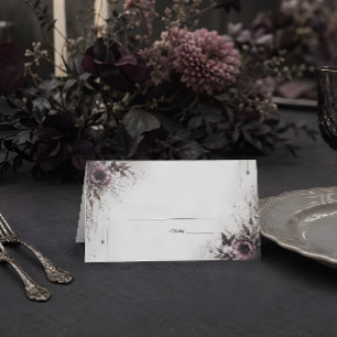 Carte De Placement Fleur gothique vampire