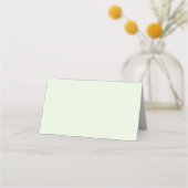 Carte De Placement Fleurs dans un pot Cozy Shabby Mignon (Dos)