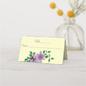 Carte De Placement Fleurs de Lavande de Bumblebee (Devant)