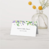 Carte de placement Fleurs de Narcisses et Fleurs S (Dos)