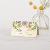 Carte De Placement Fleurs douces (Devant)
