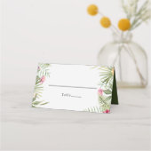 Carte De Placement Fleurs exotiques (Devant)