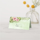 Carte De Placement Fleurs exotiques (Devant)