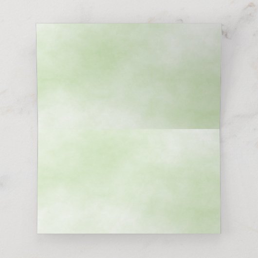 Carte De Placement Fleurs exotiques (Intérieur déplié)