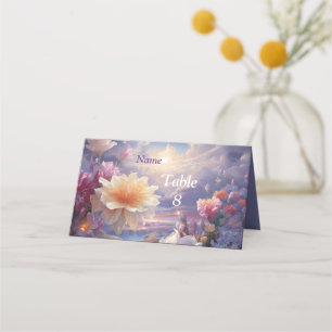 Carte De Placement Fleurs mystiques du royaume surnaturel