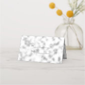 Carte De Placement Fleurs roses Verre bleu (Devant)