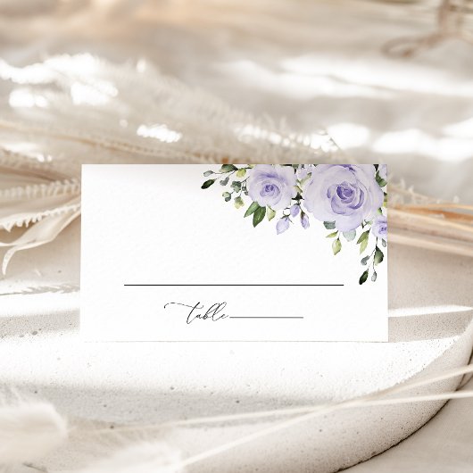 Carte De Placement Fleurs violettes, Fleurs Lilac, Mariage Floral