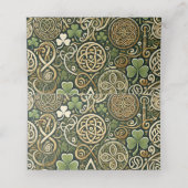 Carte De Placement Floraison celtique (Intérieur déplié)