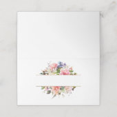 Carte De Placement Floral (Extérieur déplié)