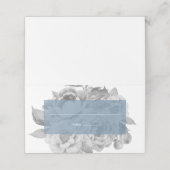 Carte De Placement Floral vintage (Extérieur déplié)