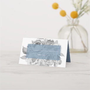 Carte De Placement Floral vintage