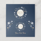 Carte De Placement Flore rose vif Flore chaud Balloon Aventure Douche (Extérieur déplié)