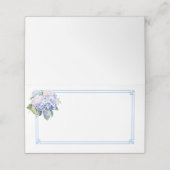 Carte De Placement Folded Name Place Card (Extérieur déplié)