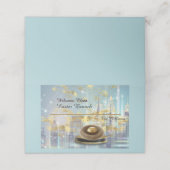 Carte De Placement Folded Place Card (Extérieur déplié)