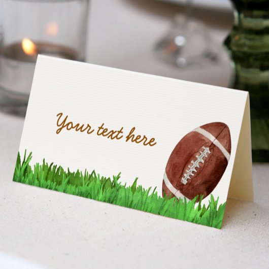 Carte De Placement Football Anniversaire Carte Place