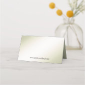 Carte De Placement Football / Design sportif (Dos)