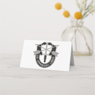 Carte De Placement Forces spéciales SF De Oppresso Liber