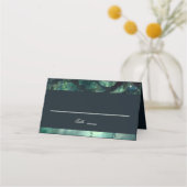 Carte De Placement Forêt enchantée Magique Jardin Mariage Carte de li (Devant)