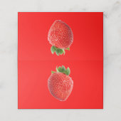 Carte De Placement Fraise d'été (Extérieur déplié)