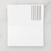 Carte De Placement Garçon Fille Twins Teddy Baby shower Ours Blank (Intérieur déplié)