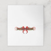 Carte De Placement Garland de Noël (Extérieur déplié)