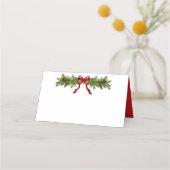 Carte De Placement Garland de Noël (Devant)