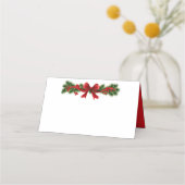Carte De Placement Garland de Noël (Devant)