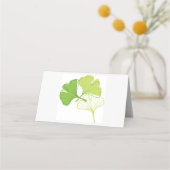 Carte De Placement Ginkgo Leaf (Devant)