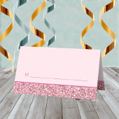 Carte De Placement Glam Pink Fun Siège Pour La Fête Bat mitzvah