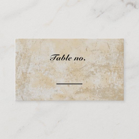 Carte De Placement Gold Embossed Look Steamunk (Devant)