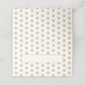 Carte De Placement Gold Stars (Extérieur déplié)