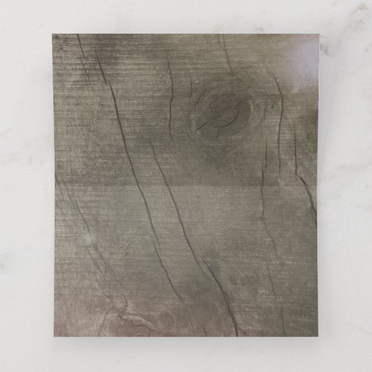 Carte De Placement Gold String éclaire Rustique Mariage de grange en (Intérieur déplié)