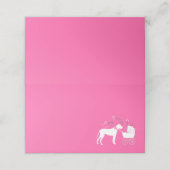 Carte De Placement Grand Baby shower Dane (Extérieur déplié)