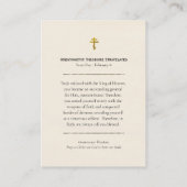 Carte De Placement Greatmartyr Theodore Stratelates Prayer Card       (Dos)