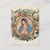 Carte De Placement Guadalupe Vierge Marie (Devant)