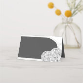 Carte De Placement Halloween Retro Disco Spiders & Disco Ball Mariage (Dos)