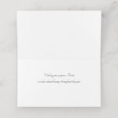 Carte De Placement Happy Purim - Chag Purim (Intérieur déplié)