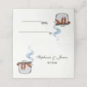 Carte De Placement Homard drôle dans un pot (Extérieur déplié)