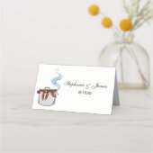 Carte De Placement Homard drôle dans un pot (Devant)