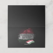 Carte De Placement Hungary flag (Extérieur déplié)