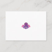 Carte De Placement illustration de fleurs Design (Devant)