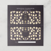 Carte De Placement Imaginaire médiéval de l'épée et du bouclier Maria (Extérieur déplié)