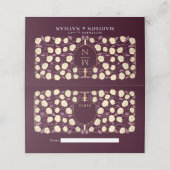 Carte De Placement Imaginaire médiéval de l'épée et du bouclier Maria (Extérieur déplié)