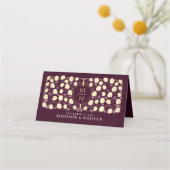 Carte De Placement Imaginaire médiéval de l'épée et du bouclier Maria (Dos)