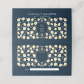 Carte De Placement Imaginaire médiéval de l'épée et du bouclier Maria (Extérieur déplié)