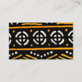 Carte De Placement Impression africaine  (Dos)