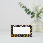 Carte De Placement Impression africaine  (Debout devant)