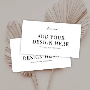 Carte De Placement Impression de billets pour les entreprises 3,5x2" 