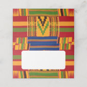 Carte De Placement Imprimerie africaine (Extérieur déplié)